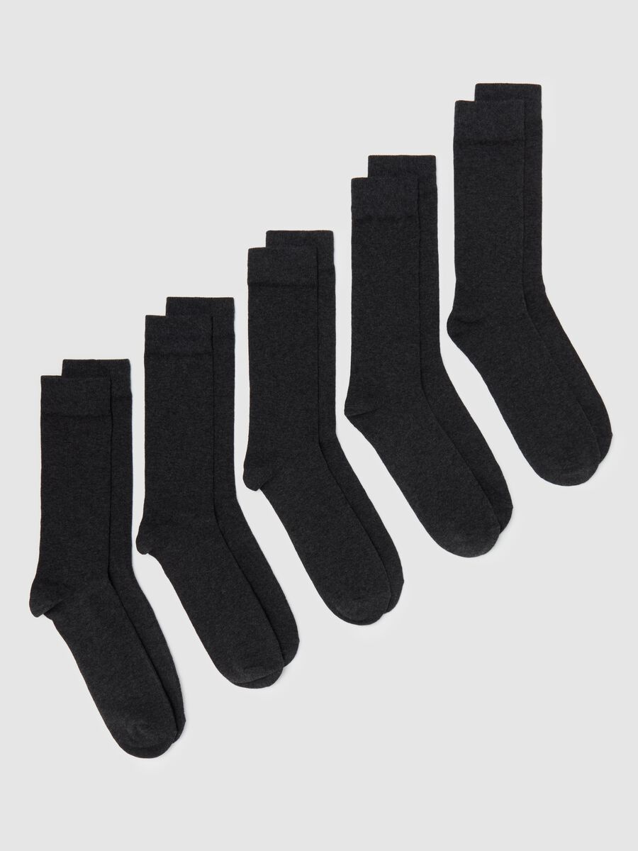 Three-pair pack midi stretch socks_0