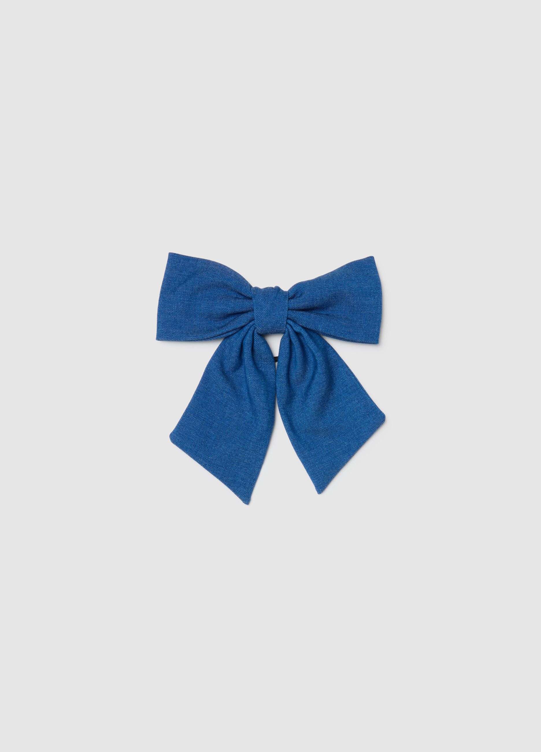 Blue Hair Bow