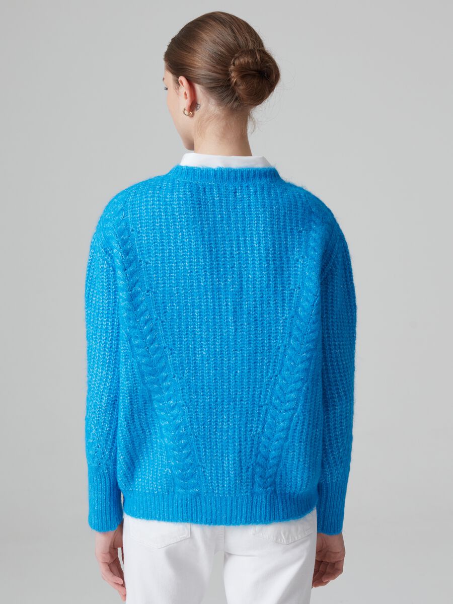 Pullover girocollo a coste inglesi_2