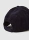 Blue hat in pure cotton and corduroy_1