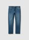 Men's Pure Cotton Blue Regular Fit Jeans_4