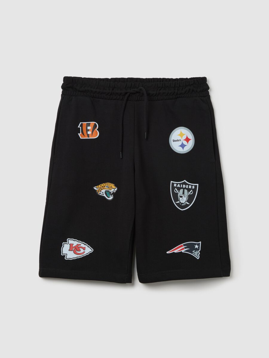 Sports Shorts with NFL Team Logos_4