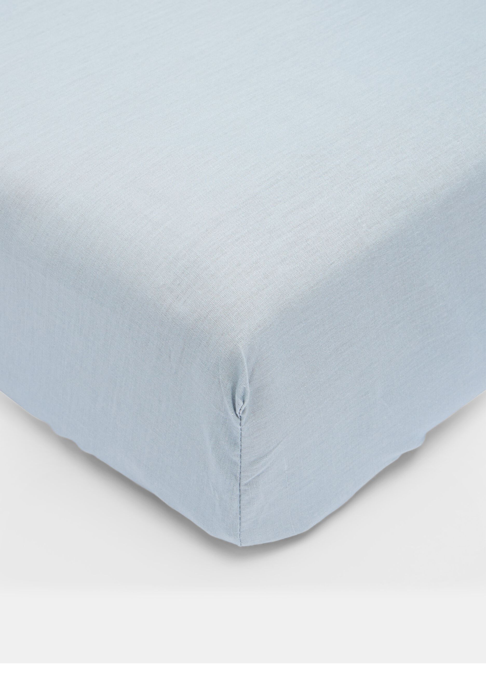 Fitted sheet for double bed in 100% cotton