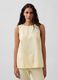 Linen-blend tank top_0