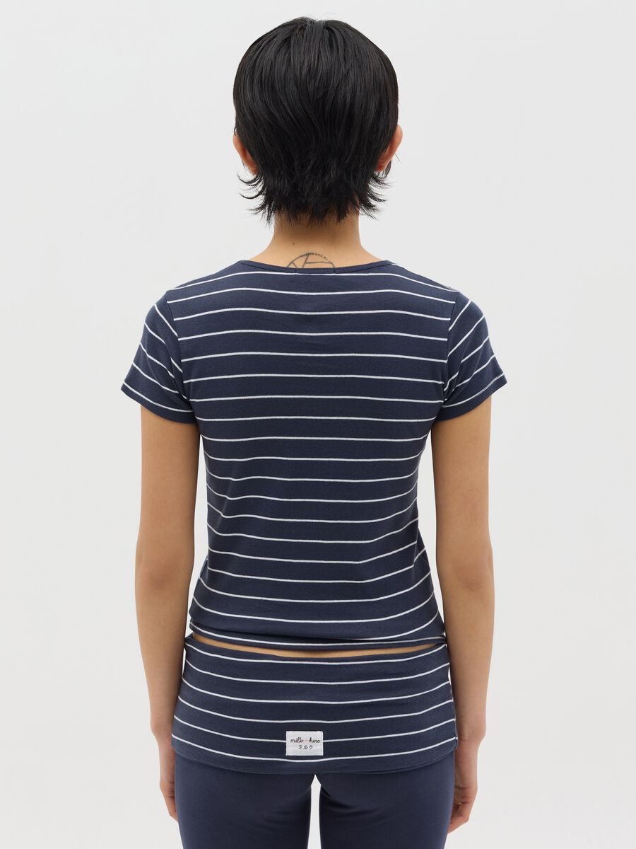 T-shirt slim fit in cotone_3