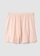 Pink polka dot pure cotton pyjama shorts regular fit_0