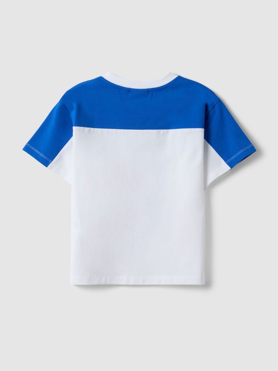 Children's regular fit multicolour stretch cotton T-shirt_1