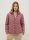 Regular fit pink padded jacket with hood_1