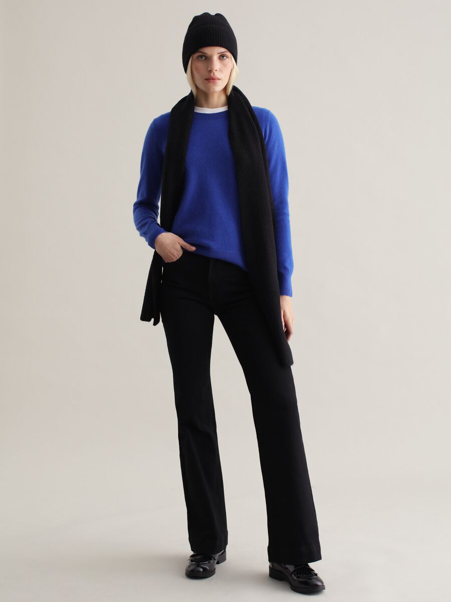 Cashmere pullover with round neck_1
