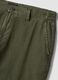 Green linen and cotton blend regular-fit chino trousers_5