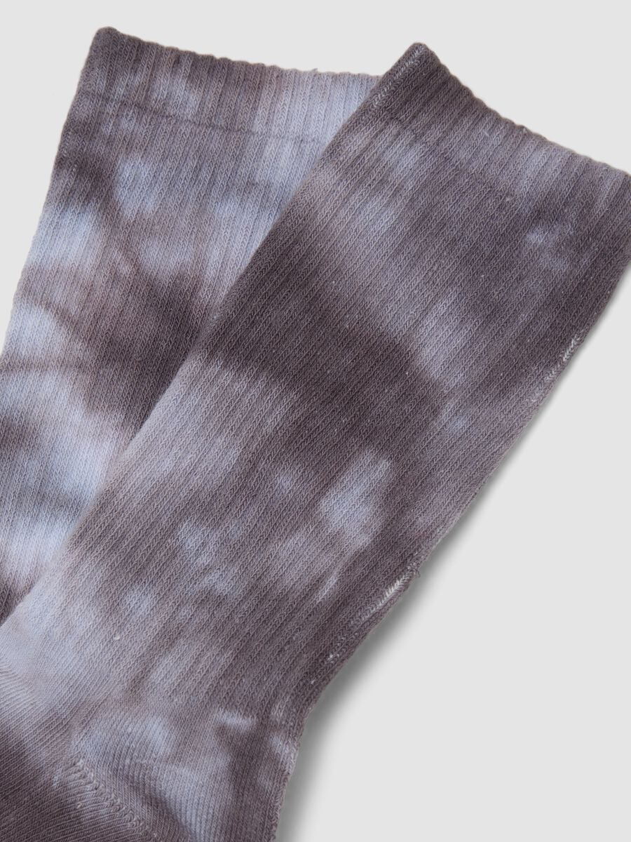 Calze sportive grigie in cotone elasticizzato_1