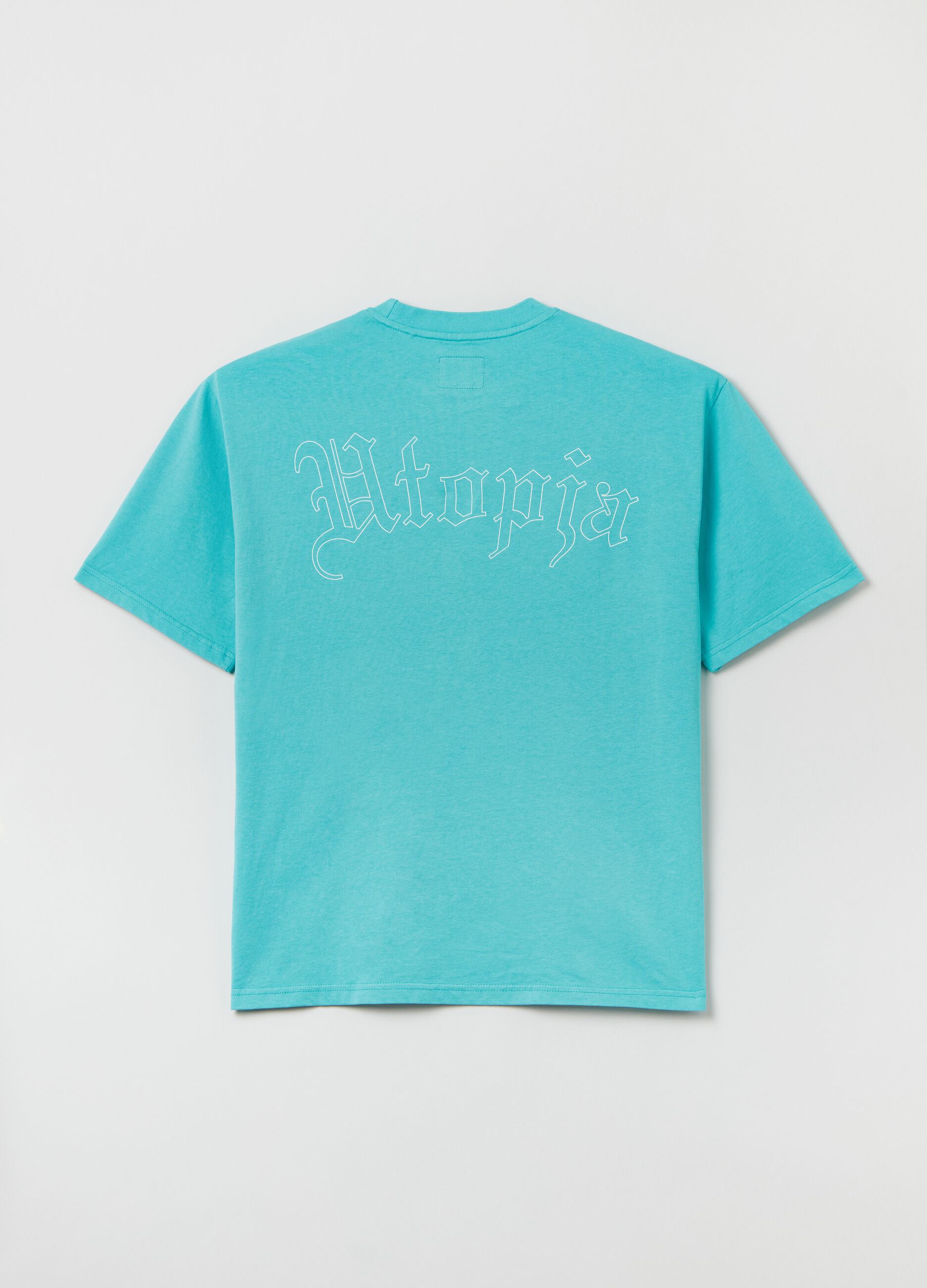 Graphic T-shirt Turquoise_7