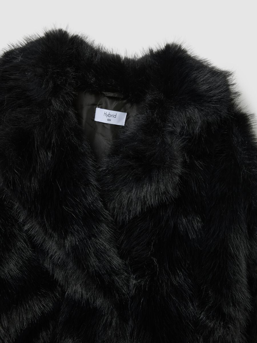 Giacca nera regular fit con bottoni_5