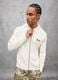 White Ribbed Knit Hoodie_2