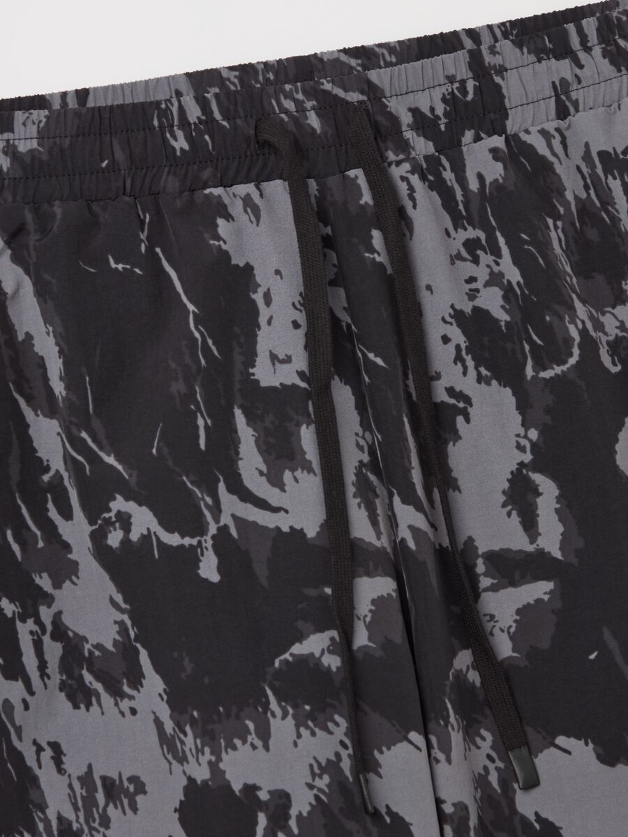 B.ANGEL X THE SEA BEYOND tie-dye joggers with drawstring_5