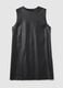 Short sleeveless shiny-effect dress_4