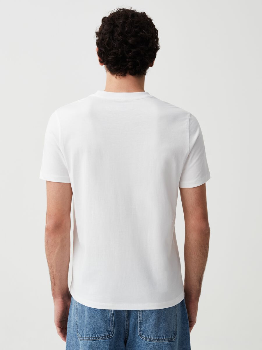 Organic cotton T-shirt with round neck_2