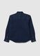 Boys' Blue Denim Shirt Regular Fit_4
