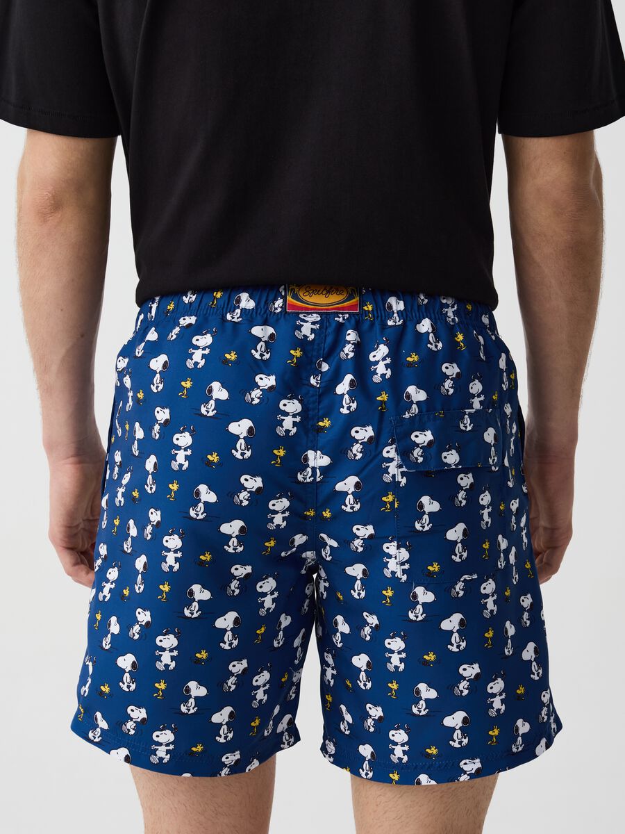 Swimming trunks with Snoopy print_1