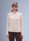 Beige Fleece Jumper with High Collar_1