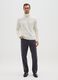 White Acrylic Turtleneck Jumper_1