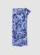 Blue printed beach sarong_0