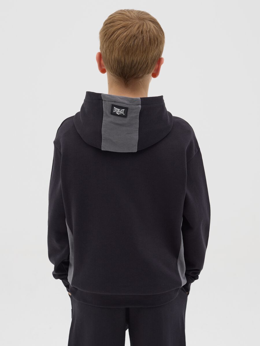Boys’ multicoloured regular-fit hoodie in 100% cotton_2