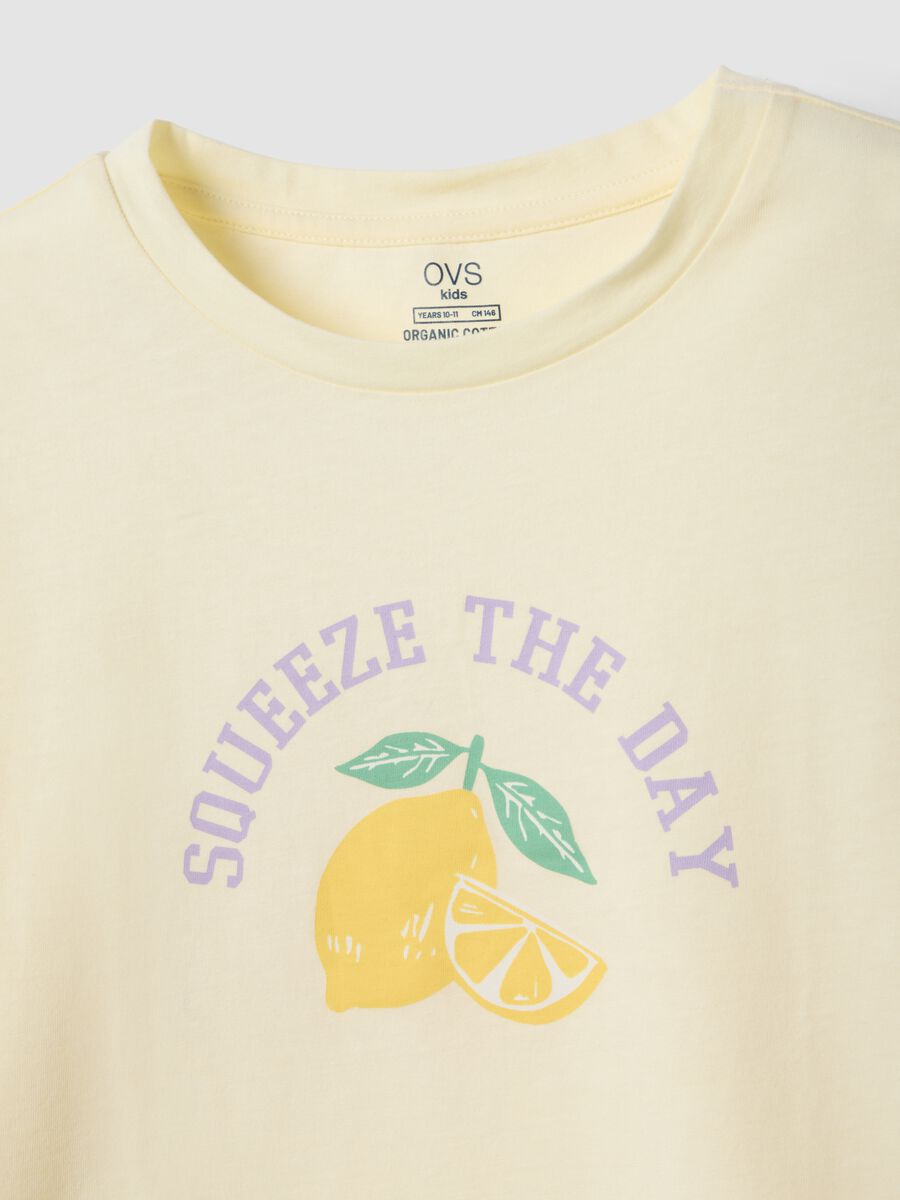 Pigiama multicolor in cotone organico per ragazza_2