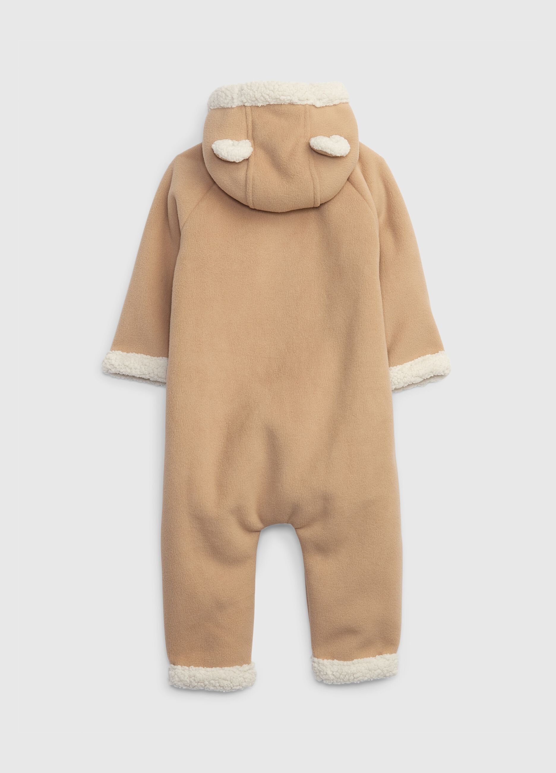 Onesie with sherpa lining