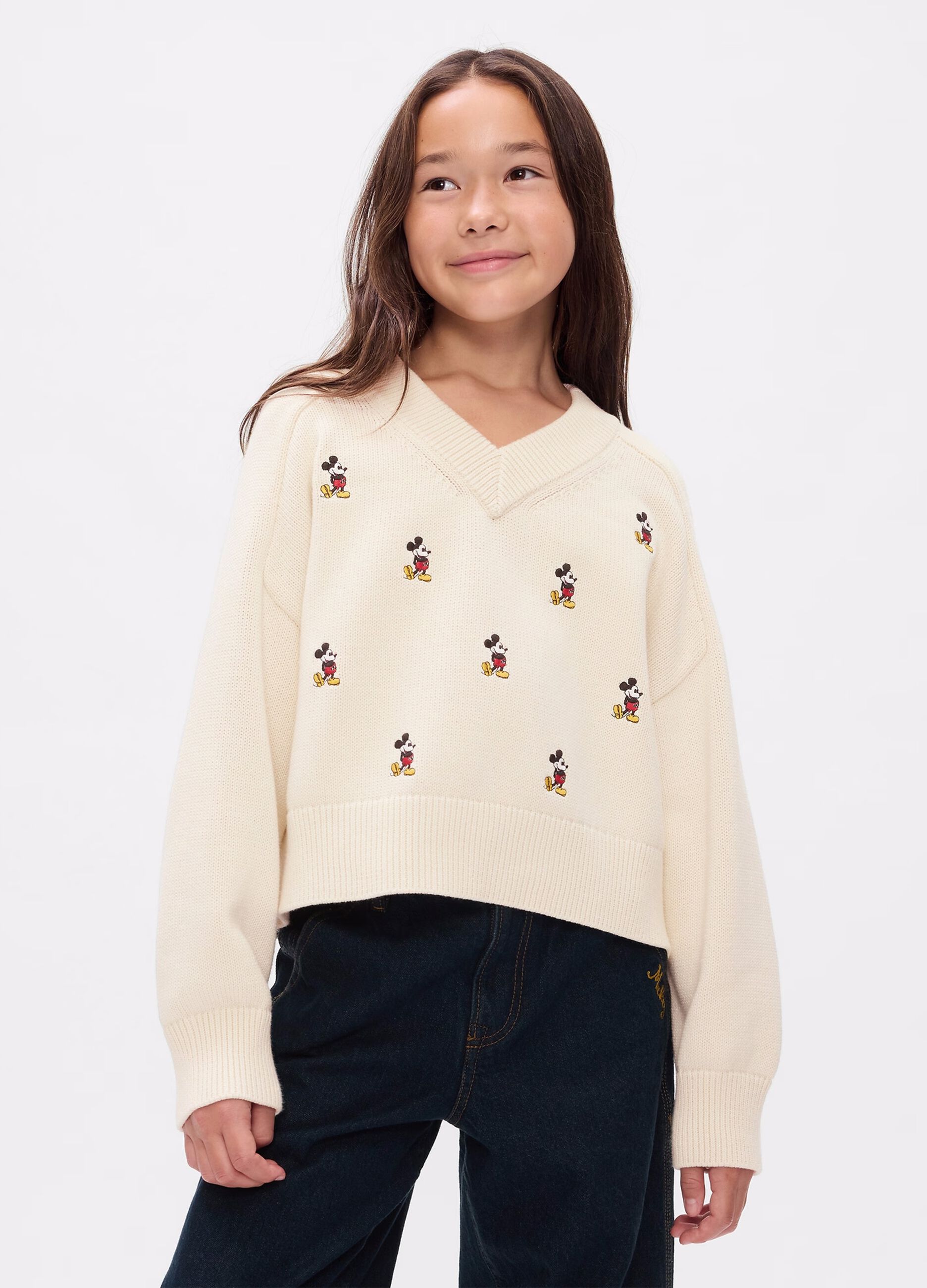 GAP x DISNEY Pullover con ricamo Topolino