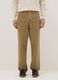 Pure cotton brown chino trousers regular fit_1