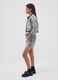 Girls&rsquo; grey stretch-cotton skort, regular fit_2