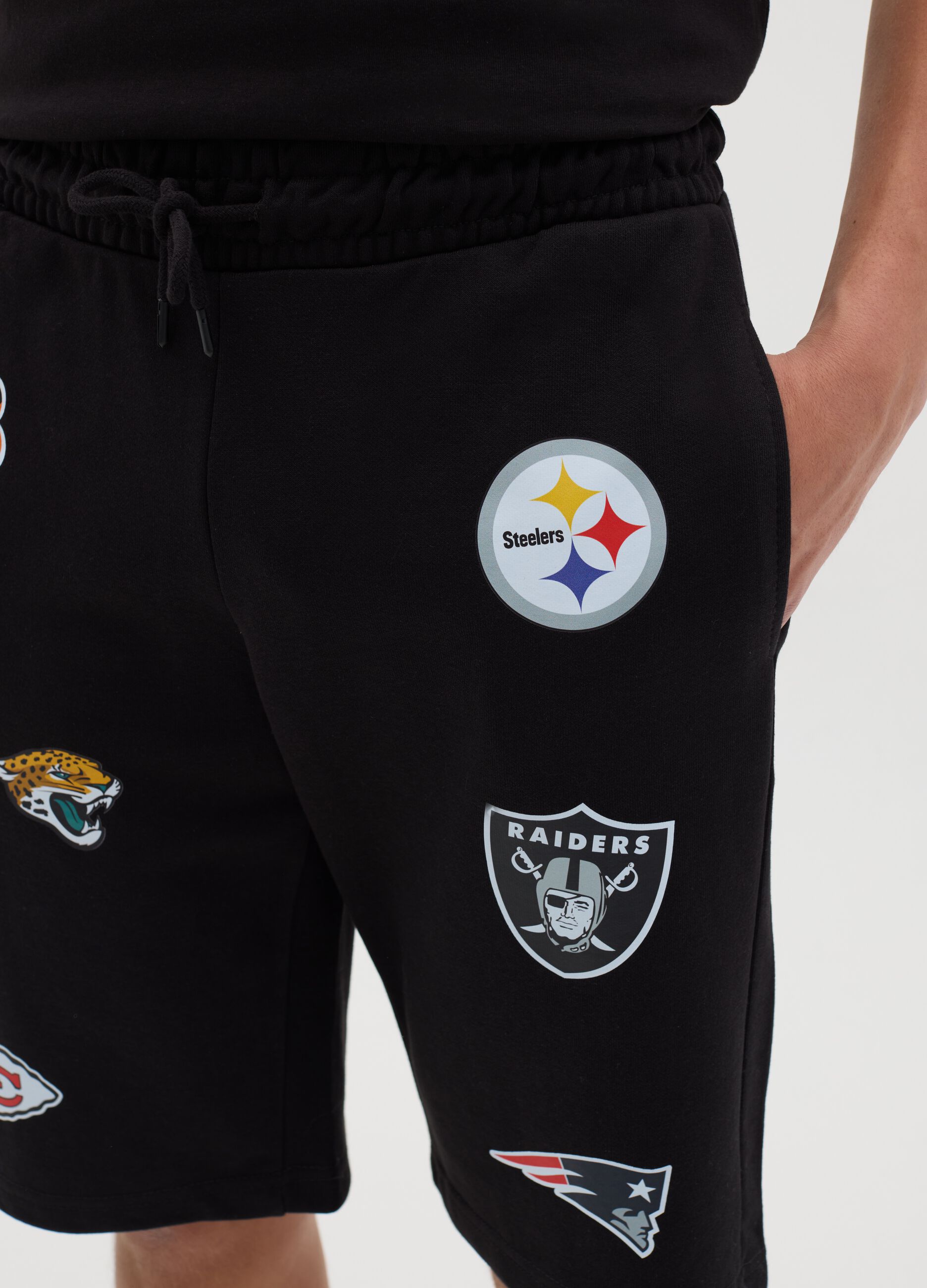 Sports Shorts with NFL Team Logos