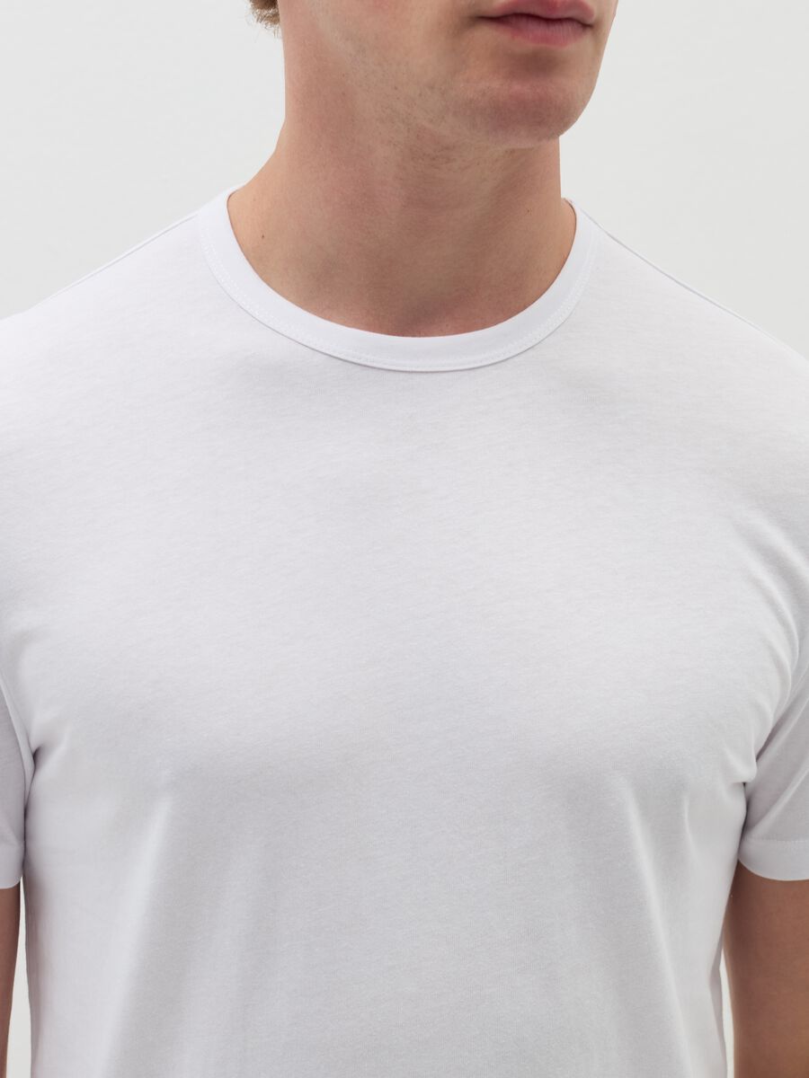 Two-pack undershirts with round neck in jersey_3