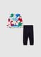 Cotton jogging set with dinosaurs print_1