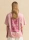 Pink pure cotton T-shirt with embroidery_3