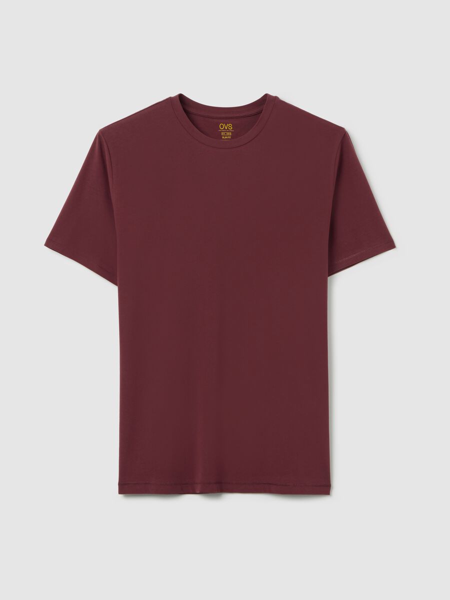 Slim-fit T-shirt in organic cotton_0
