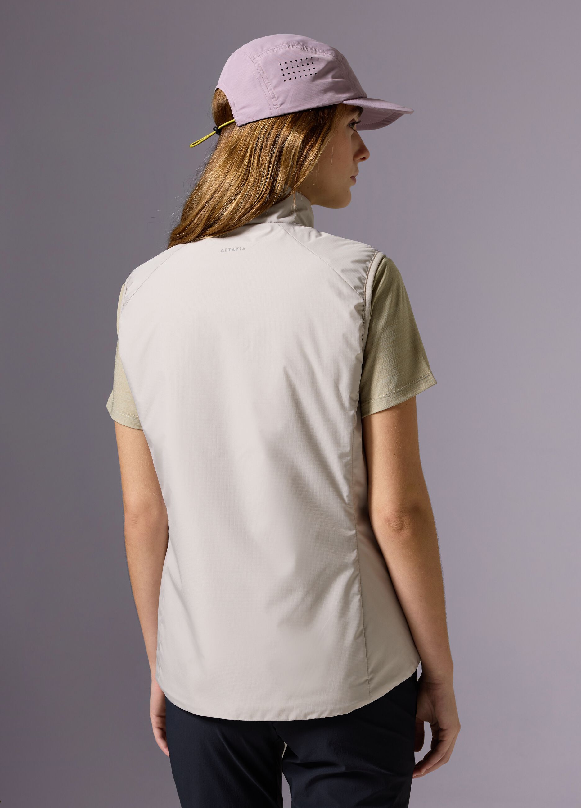 ALTAVIA WITH DEBORAH COMPAGNONI with padded gilet