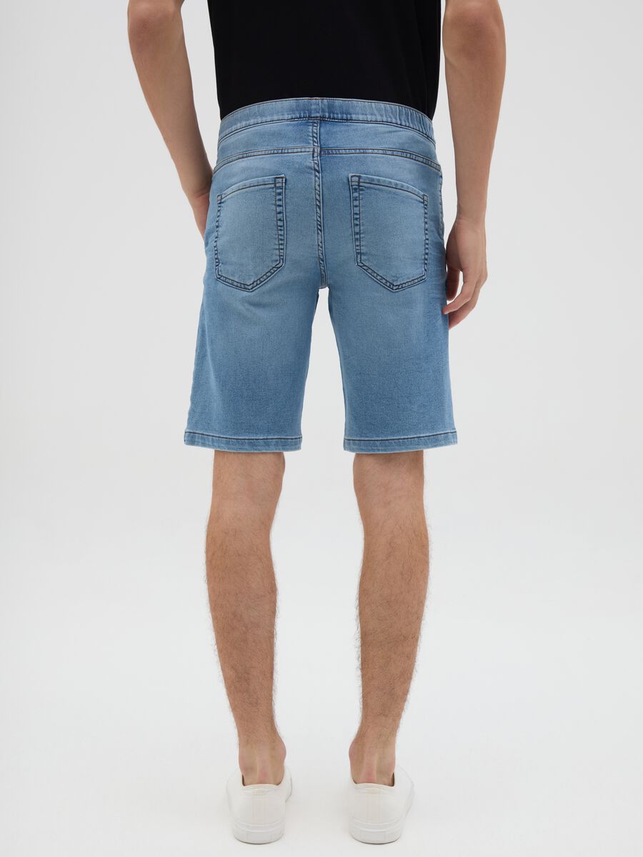 Men's Regular Fit Denim Shorts_3