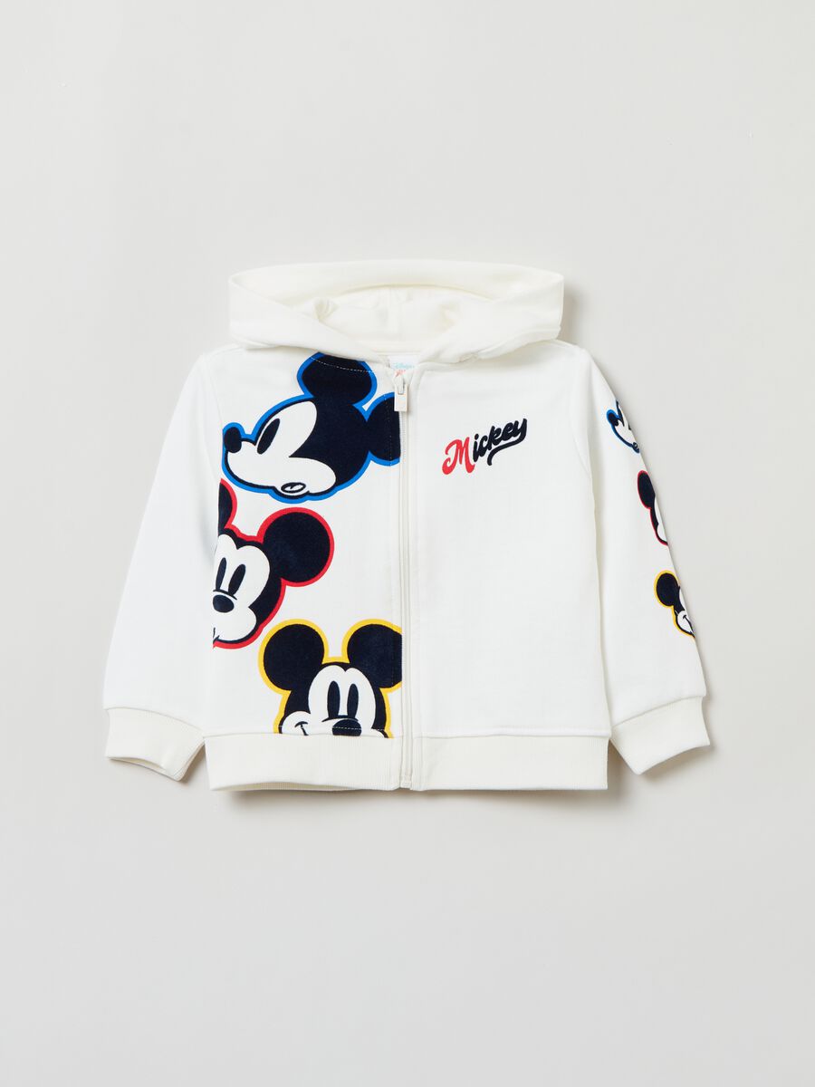 Full-zip con cappuccio stampa Topolino_0