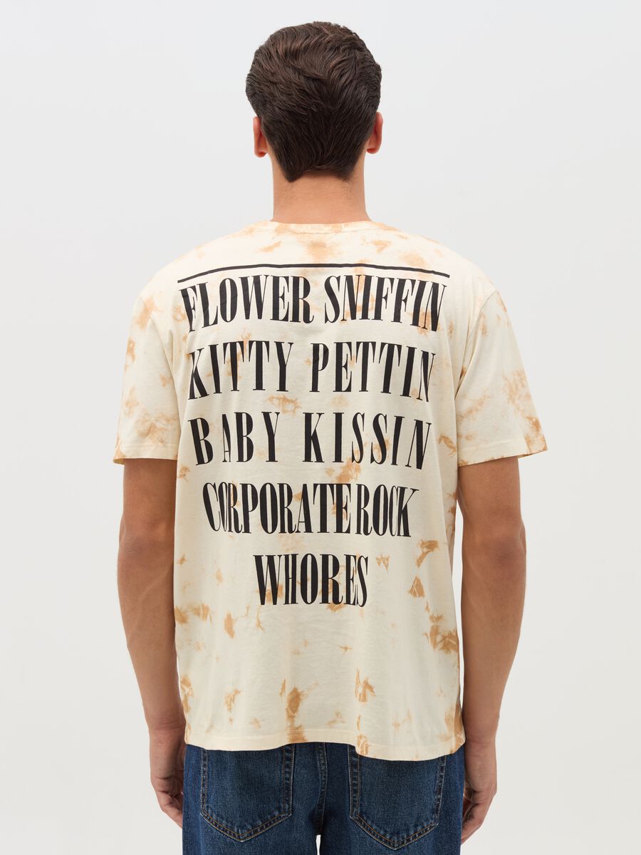 Tie-dye T-shirt with Nirvana print_2