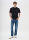 Blue stretch denim jeans regular fit_0