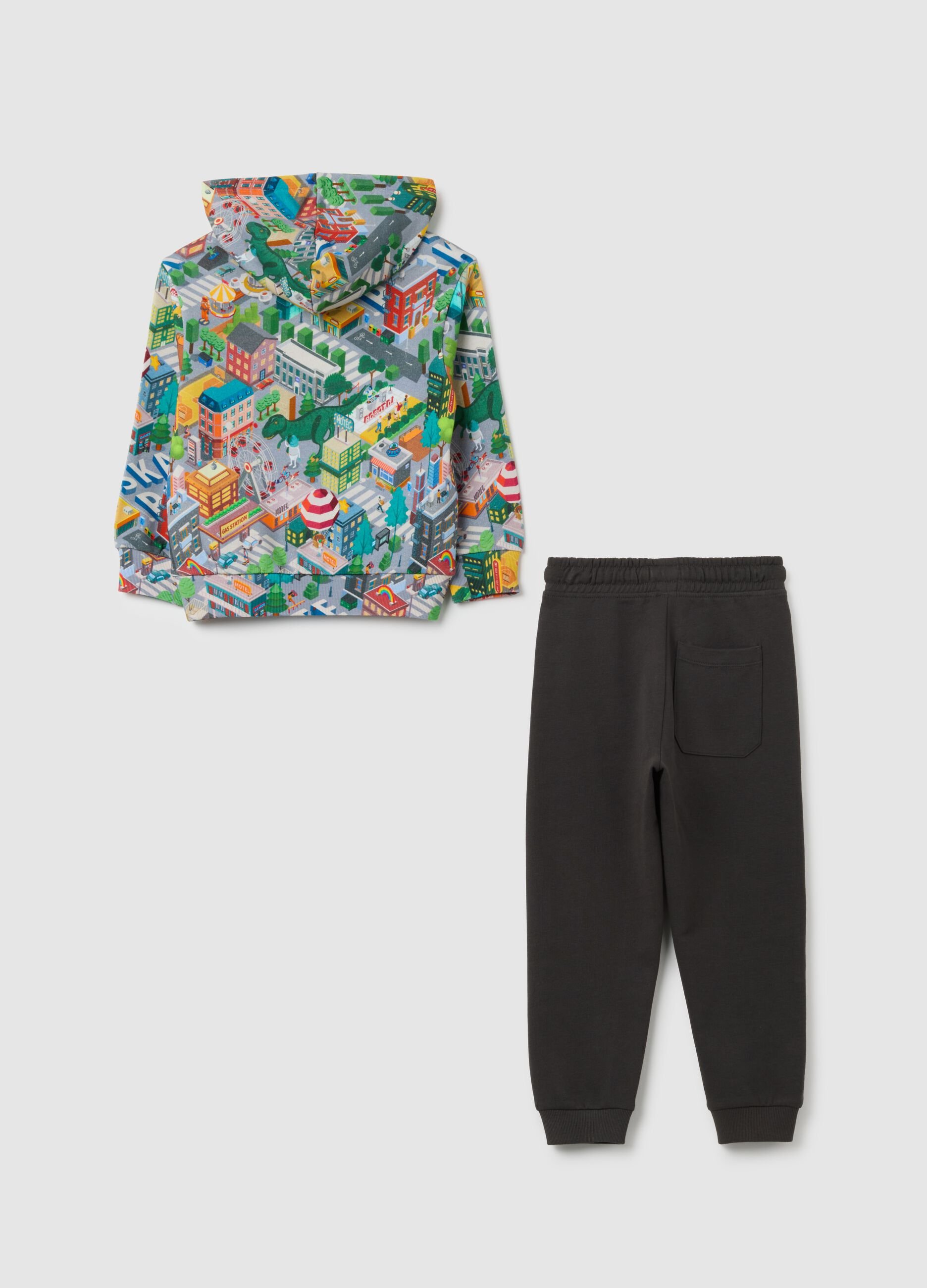Kids' Outfit in Multicolor Pure Cotton