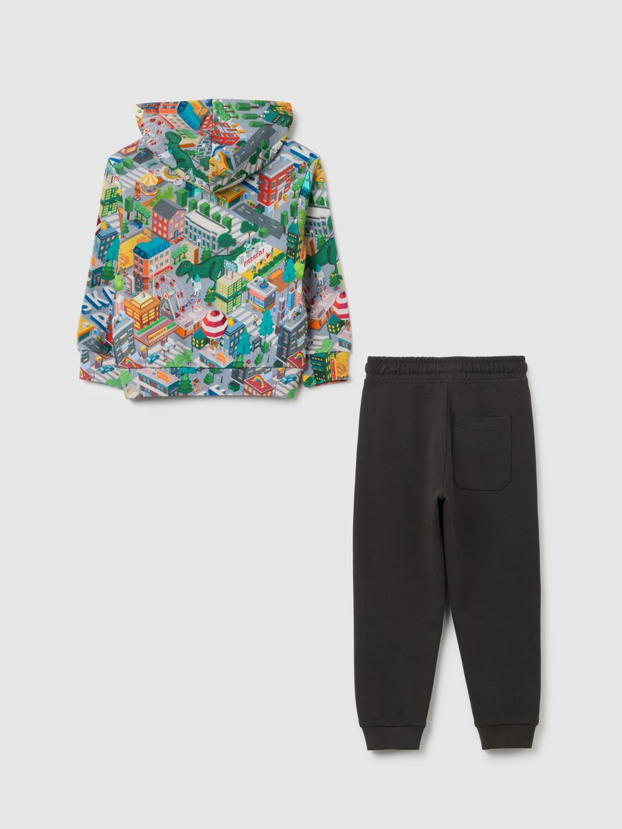 Kids' Outfit in Multicolor Pure Cotton_1