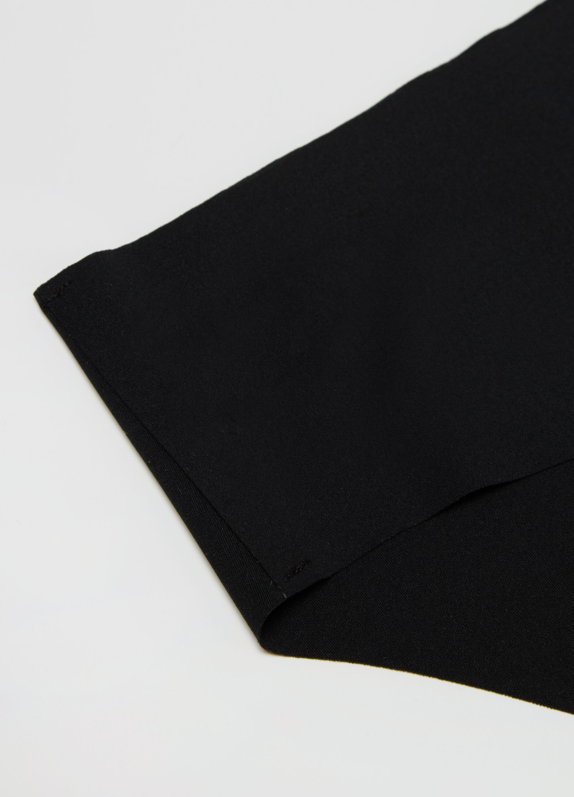 High-rise briefs in stretch microfibre