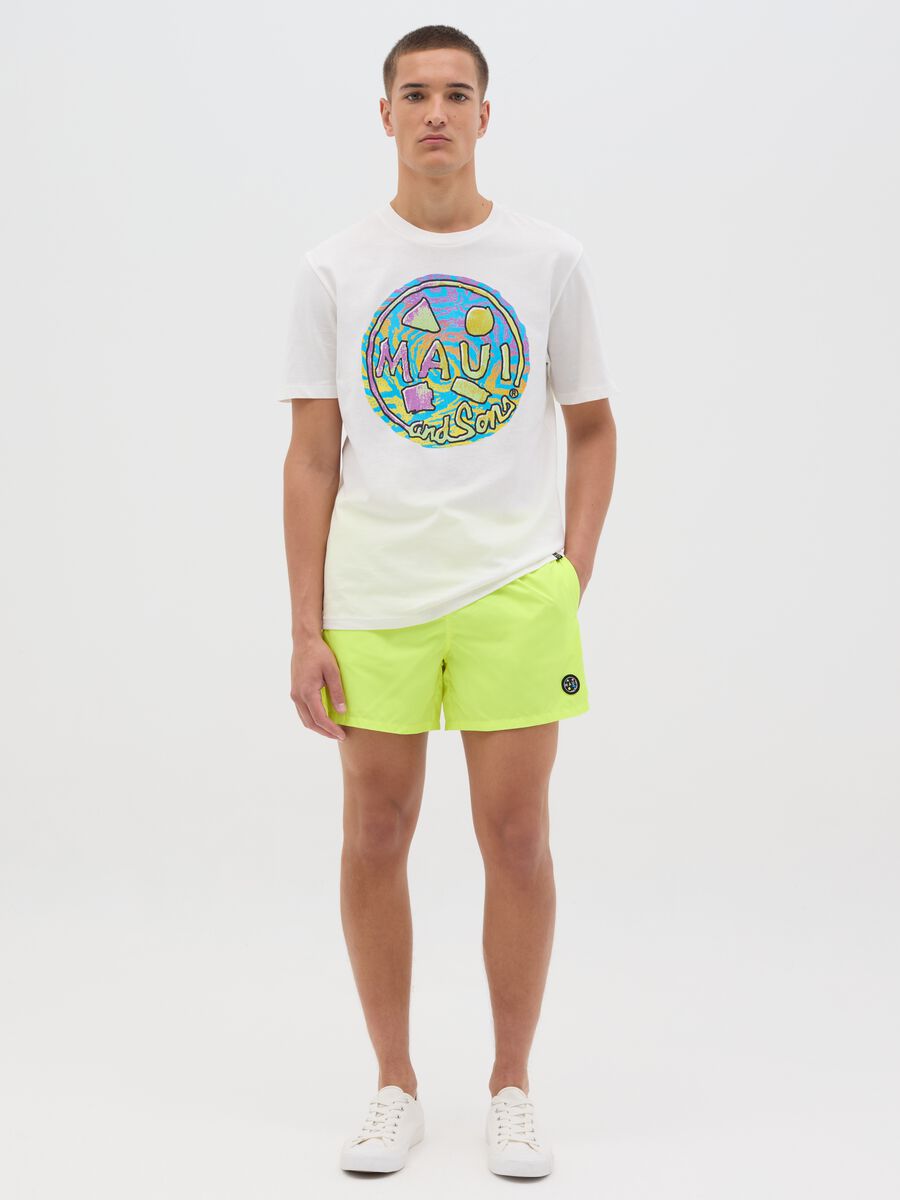 Maui Yellow Beach Shorts_0