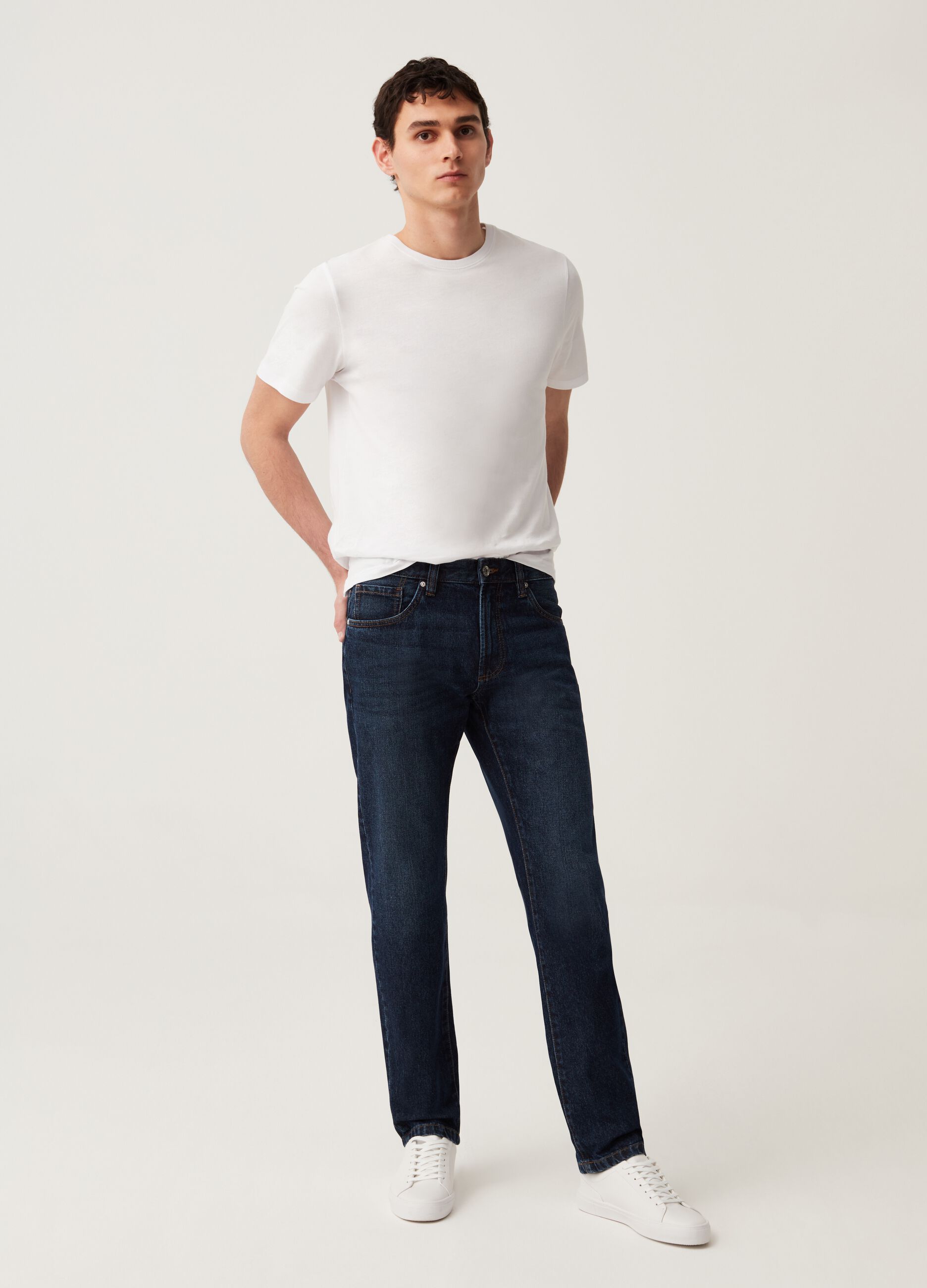 Ovs Jeans regular fit con scoloriture