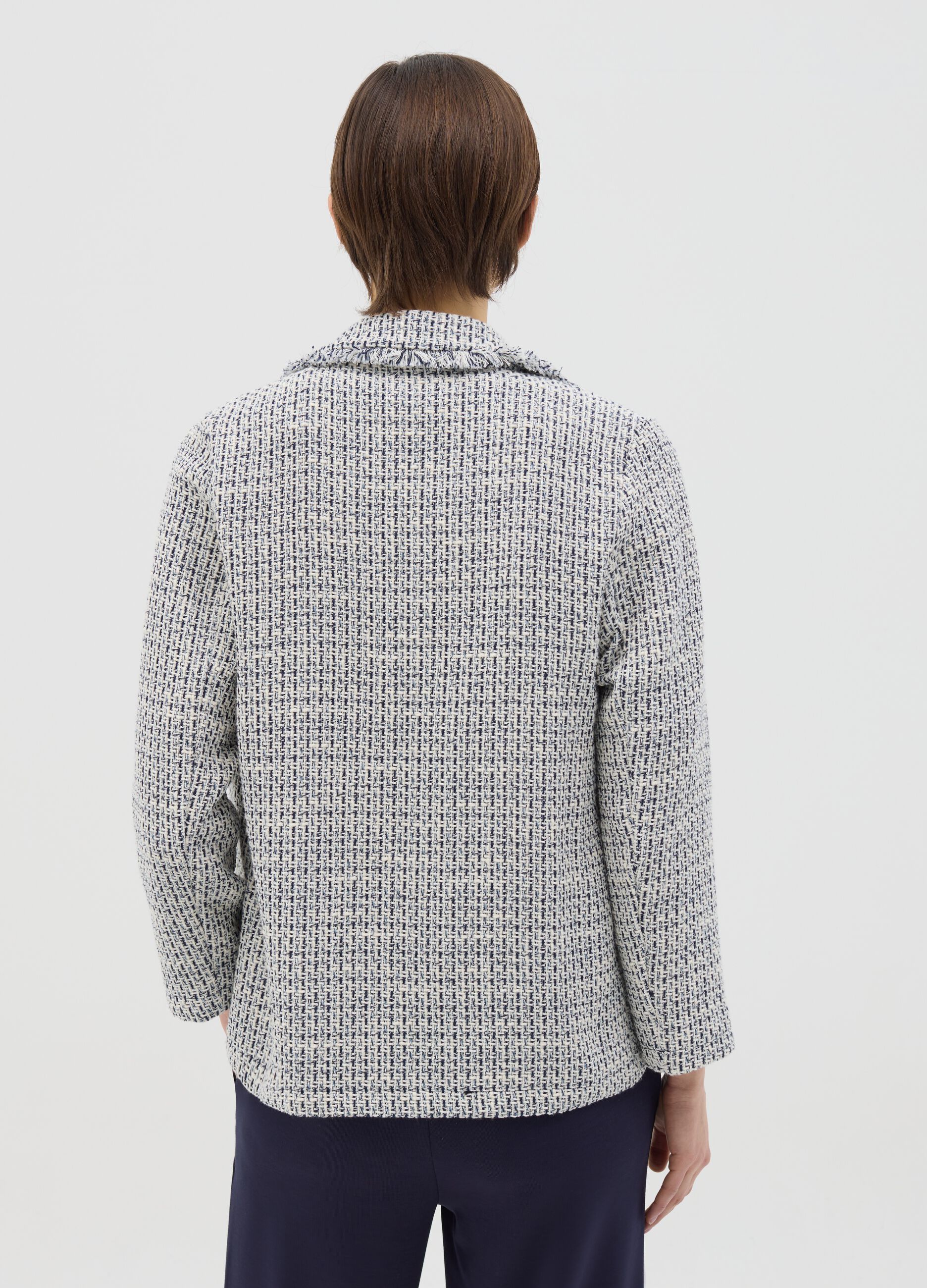 Lightweight Woven Hybrid Jacket