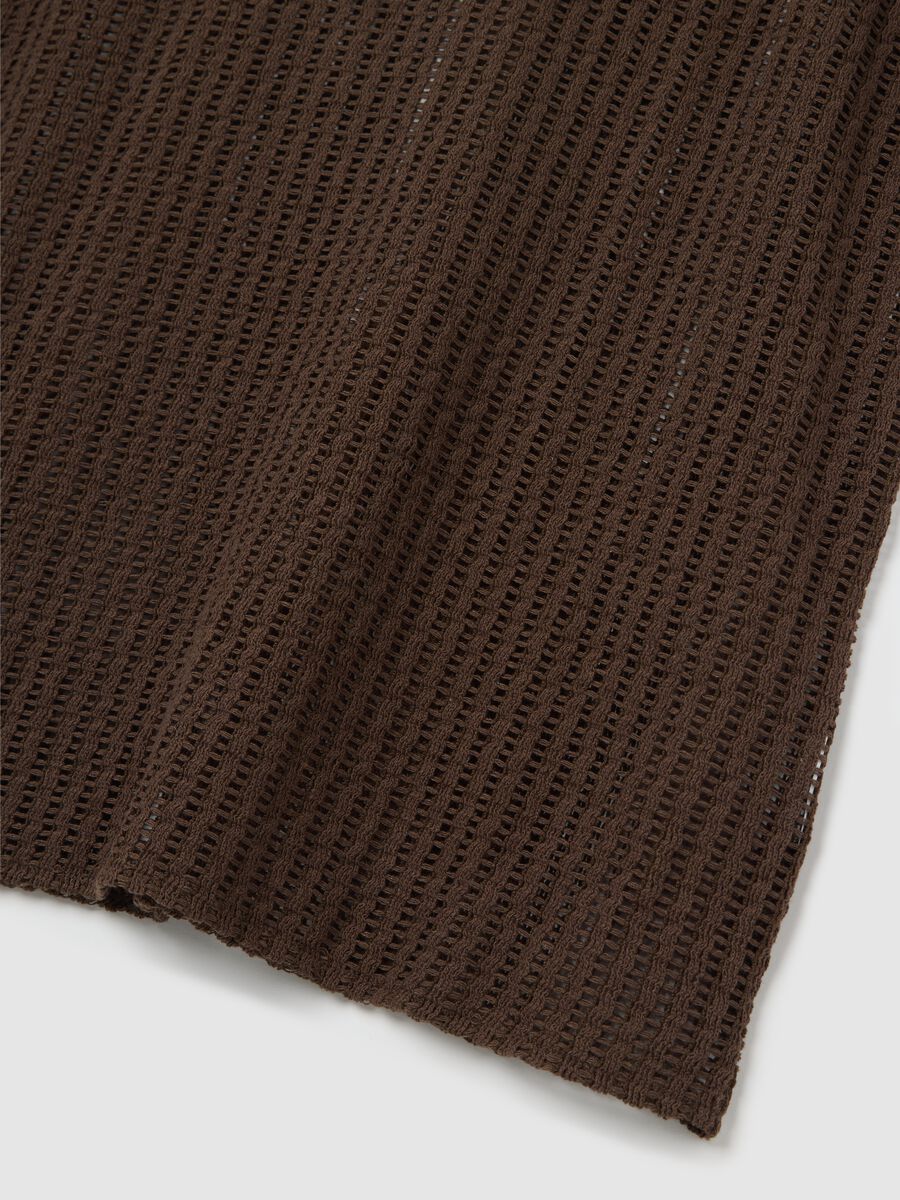 Brown Mesh Vest Lead_1