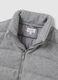 Grey padded gilet regular fit_6